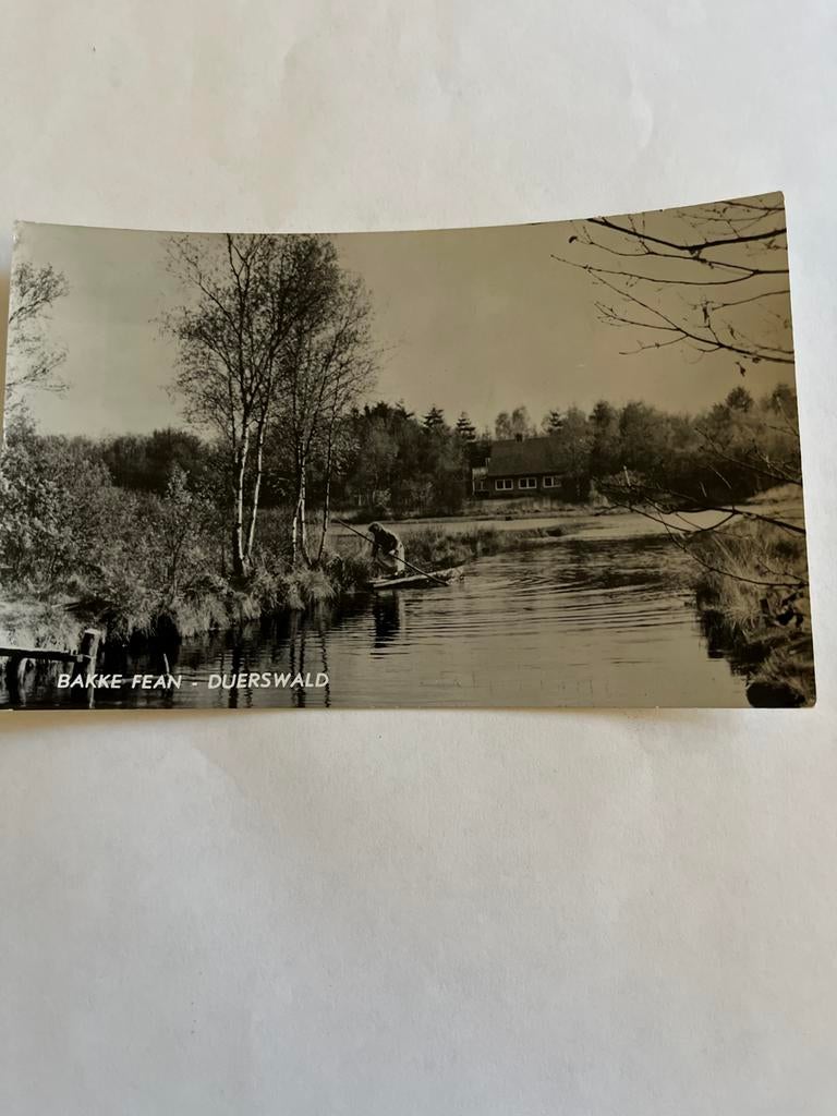 MAnsichtkaart Bakkeveen - Duerswald, Friesland, Ophalen of Verzenden, 1940 tot 1960, Gelopen, Friesland