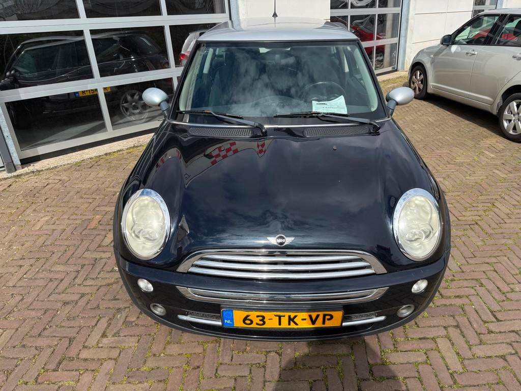 Mini Mini 1.6 Cooper Seven, Auto's, Voorwielaandrijving, Stof, Gebruikt, Zwart
