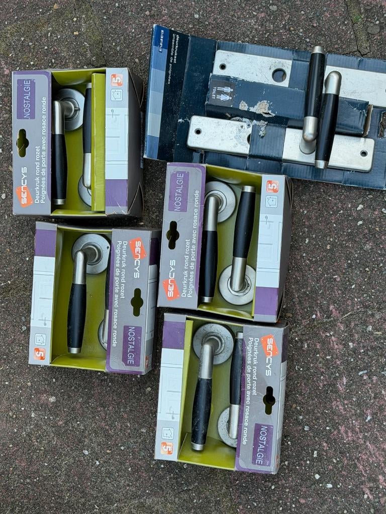 deurkruk, Ophalen, Zo goed als nieuw, Rvs, Klink of Kruk