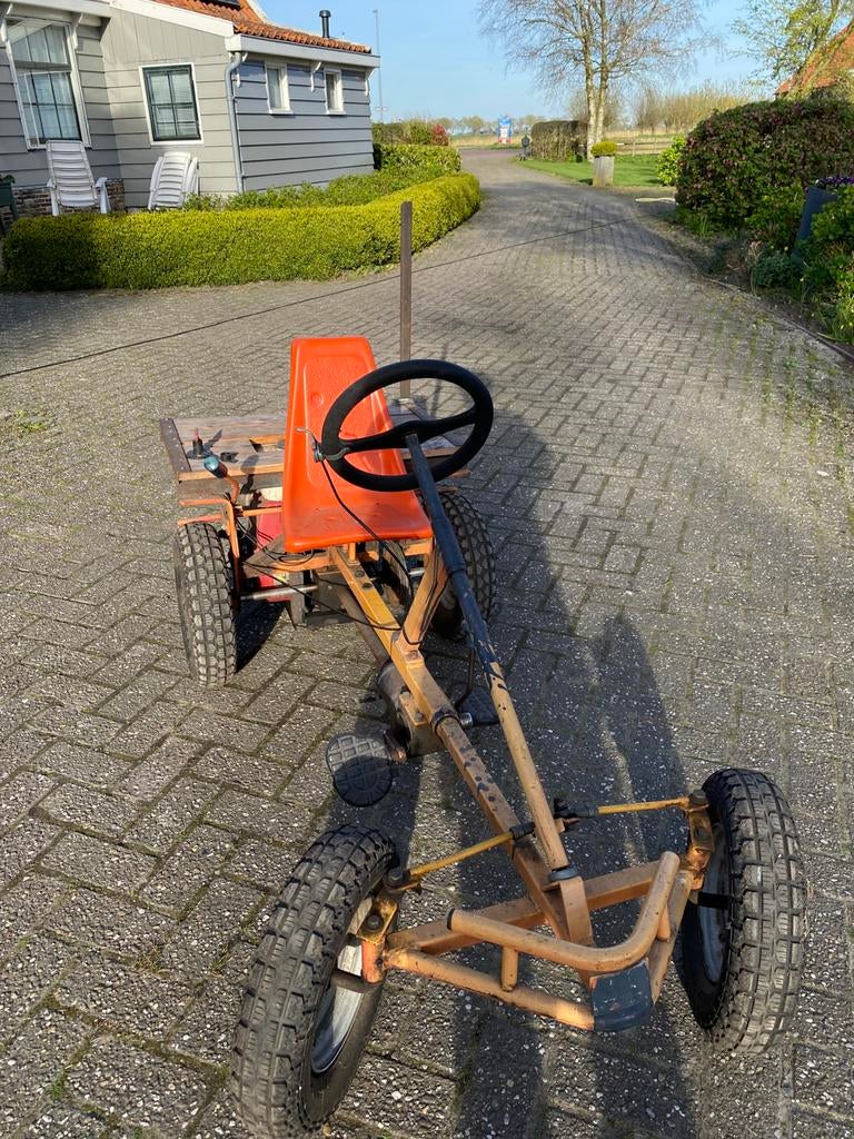 Opknapper! Skelter met Honda motor, Ophalen, Gebruikt, Berg, Motor