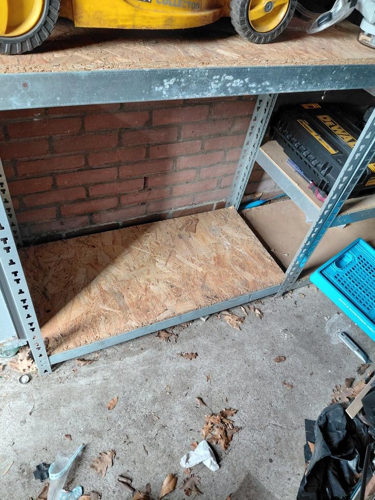 Stevige garage stelling voor opslag, Ophalen of Verzenden, Gebruikt