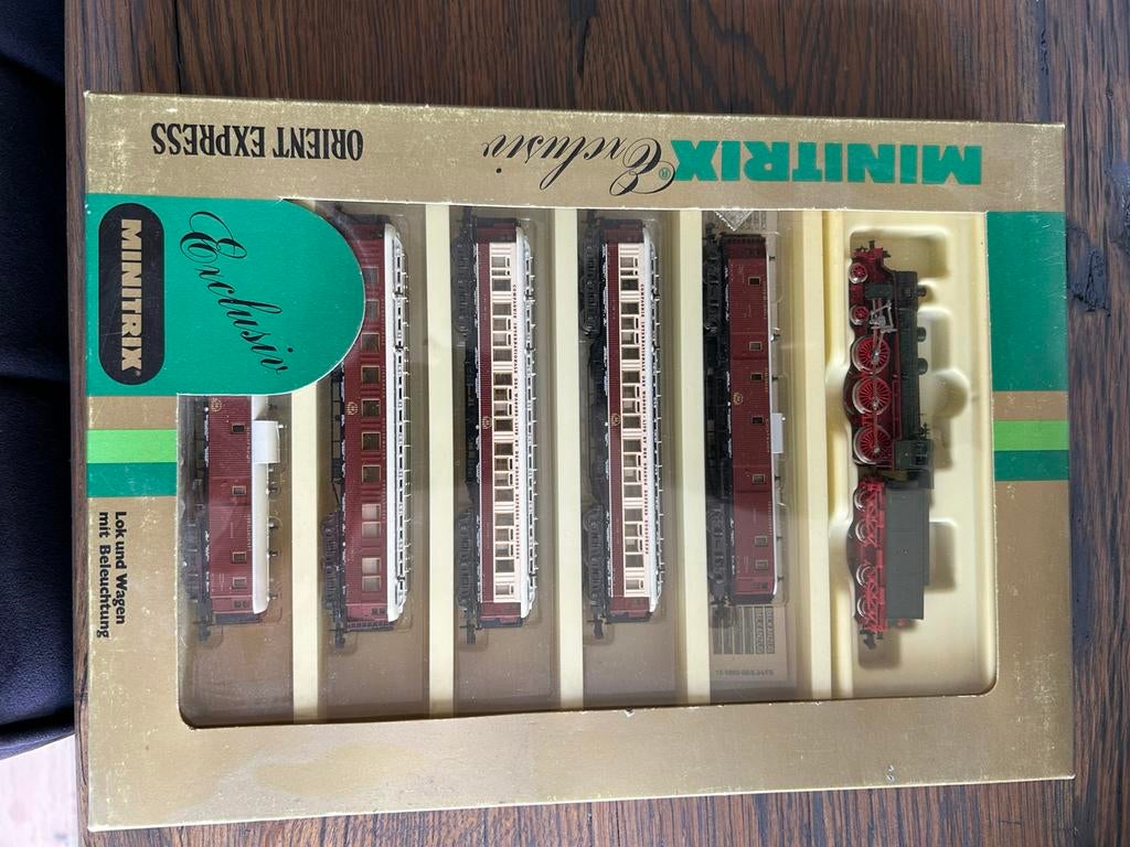 Minitrix Orient Express., Ophalen, Gelijkstroom, Trix, Wagon