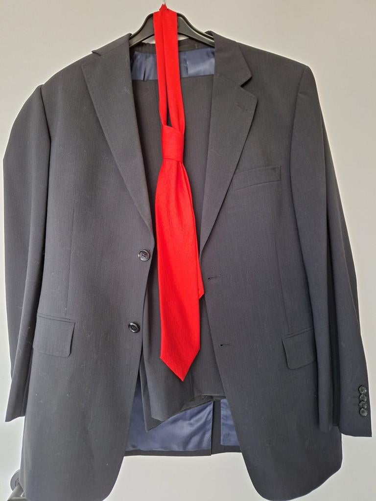 Trouwpak Tailor & Son, maat XL, nooit gedragen, Kleding | Heren, Ophalen of Verzenden, Tailor & Son, Zwart, Maat 56/58 (XL)
