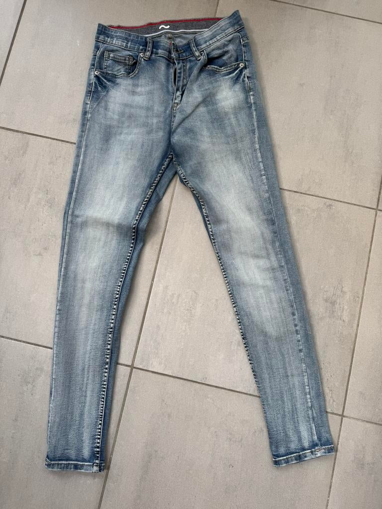 Bianco blauwe spijkerbroek maat 36, Kleding | Dames, Spijkerbroeken en Jeans, Ophalen of Verzenden, Gedragen, Blauw, W28 - W29 (confectie 36)
