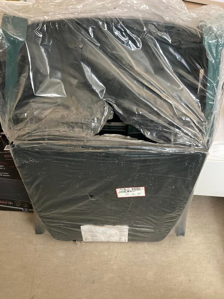 Ligbed Jardin nieuw in verpakking, Ophalen, Hard kunststof, Minder dan 50 cm, Zo goed als nieuw