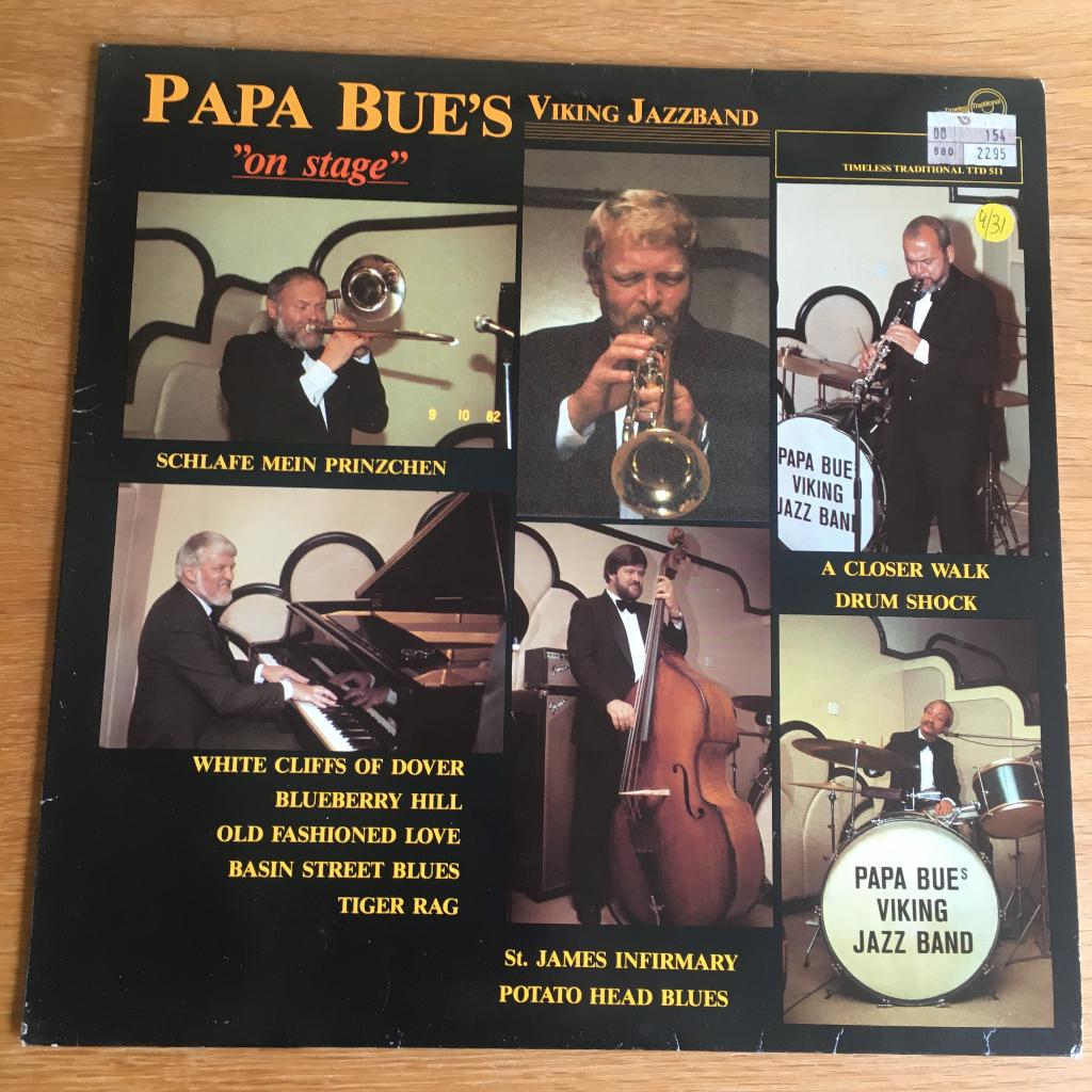 Papa Bue’s Viking Jazzband - On Stage LP, Ophalen, 1960 tot 1980, Gebruikt, 12 inch