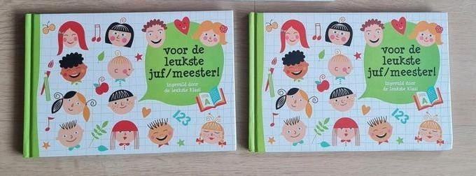 Invulboekjes voor de juf/meester - Nieuw! - 2 voor 7,50!, Ophalen of Verzenden, Nieuw