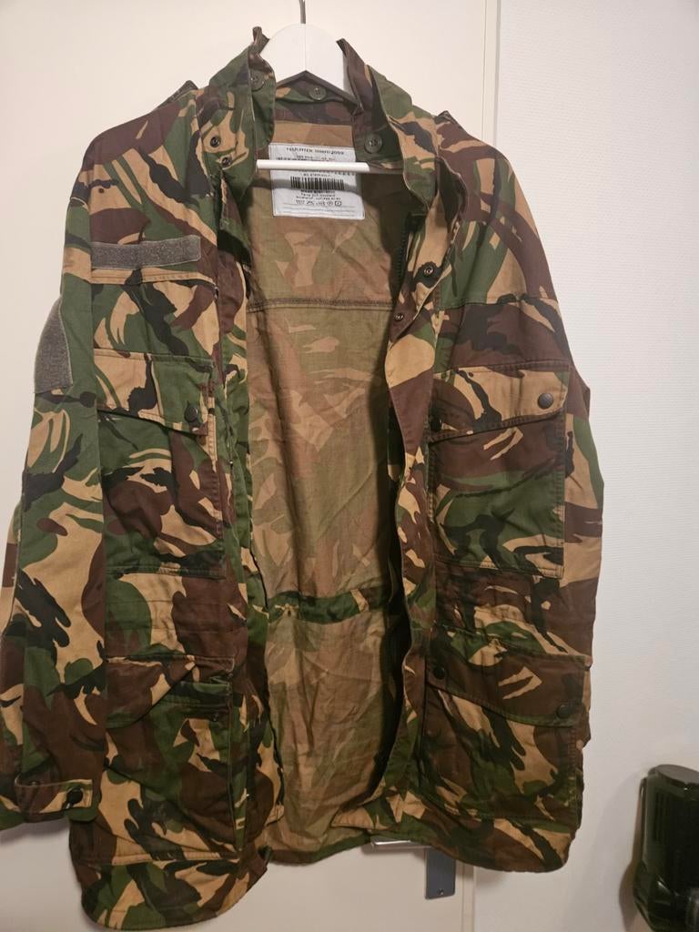 Parka jas woodland maat M, Ophalen of Verzenden, Landmacht, Nederland, Kleding of Schoenen