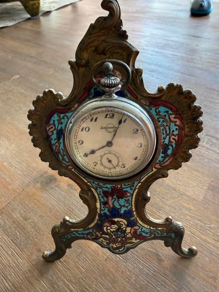 Porte montre ( zakhorloge standaard), Verzenden, Gebruikt