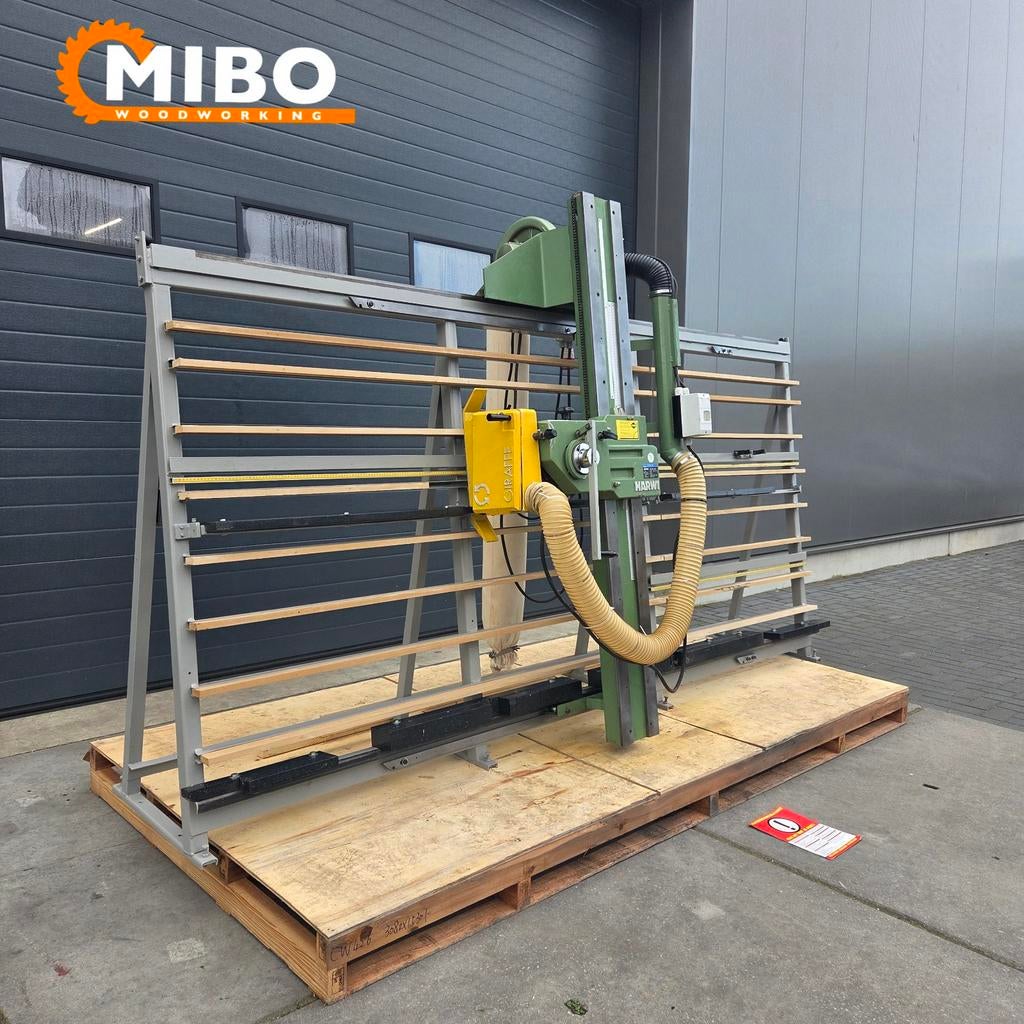 Harwi platenzaag compact ** 2500 x 1250mm ** Wandzaag, 70 mm of meer, Overige typen, Ophalen of Verzenden, Zo goed als nieuw