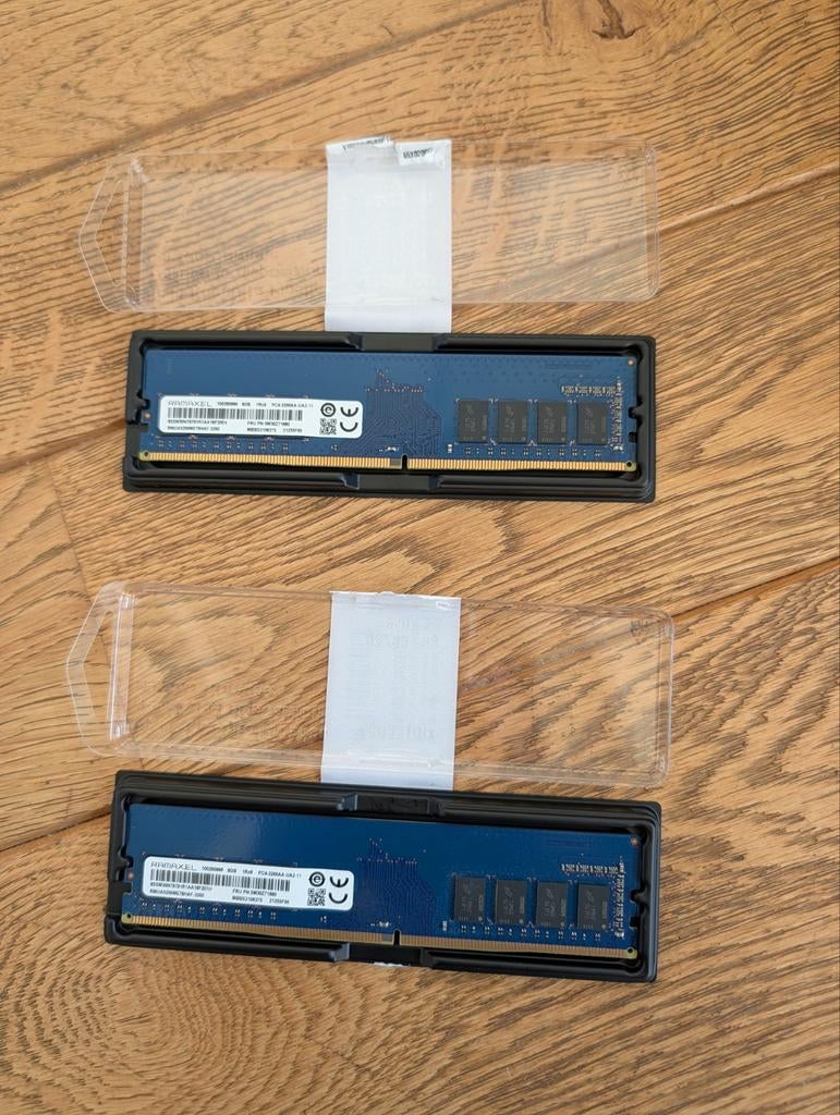 Ramaxel 16GB DDR4 3200MHz RAM (2x8GB) Desktop Dual Channel, DDR4, Ophalen of Verzenden, Zo goed als nieuw, Desktop