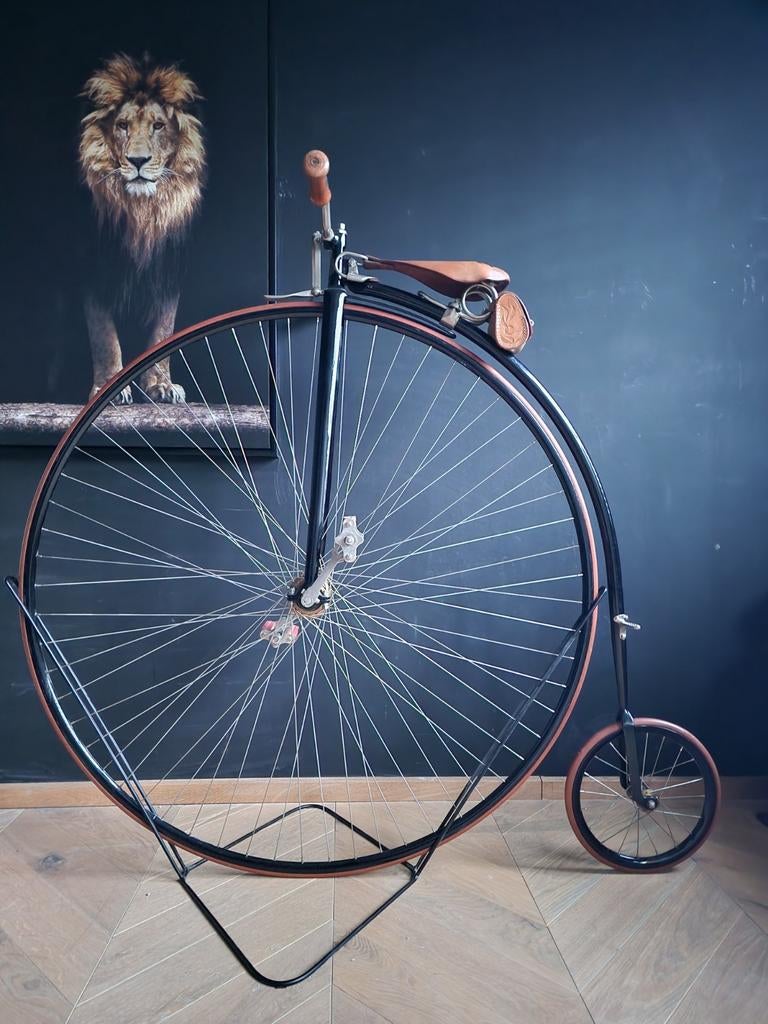 Nette Velocipede | Hoge Bi | Penny Farthing | antiek vintage, 59 cm of meer, Ophalen of Verzenden