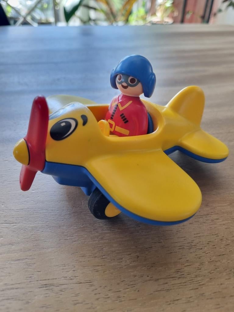Playmobil Propellorvliegtuig € 4,50, Ophalen of Verzenden, Zo goed als nieuw