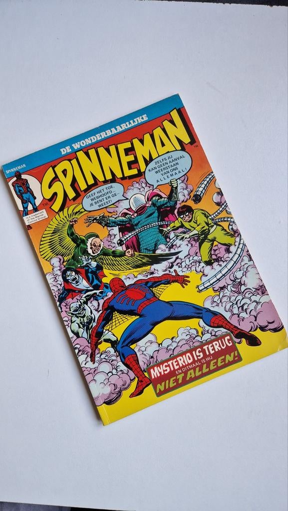 De Wonderbaarlijke Spinneman - Nr. 9 - Mysterio, Amerika, Stan Lee, Ophalen of Verzenden, Gelezen