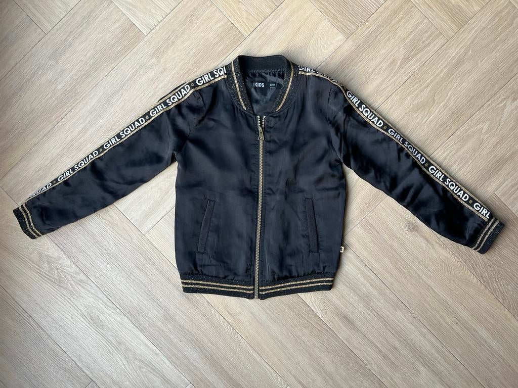 Jasje / vestje, zwart met goud, maat 134/140, Ophalen of Verzenden, Gebruikt, Meisje, Jas