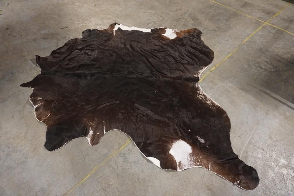 Prachtige koeienhuid vloerkleed | 216x220, Ophalen, Gebruikt, 200 cm of meer, 200 cm of meer