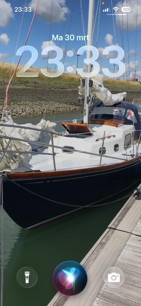 Klassieke kajuitzeilboot Rhodes Ranger, Watersport en Boten, Kajuitzeilboten en Zeiljachten, Ophalen, Gebruikt, Tourjacht of Cruiser