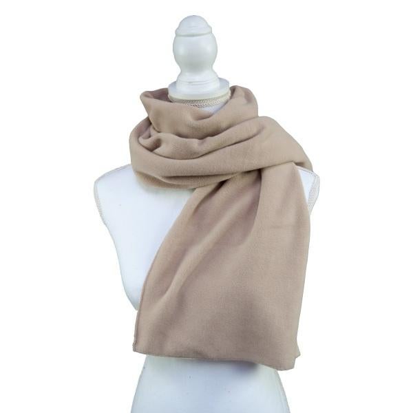 PARTIJ FLEECE SJAAL BEIGE, ., Nieuw, Ophalen of Verzenden, .