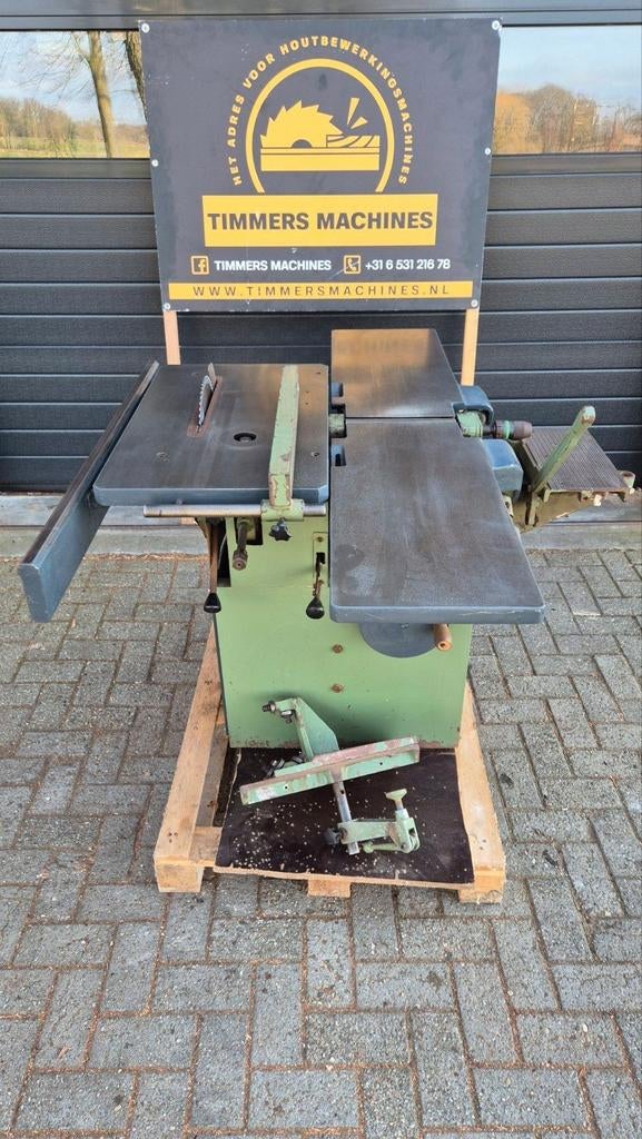 Combinatiemachine 5-1 vandiktebank freesmachine zaagmachine, Ophalen of Verzenden