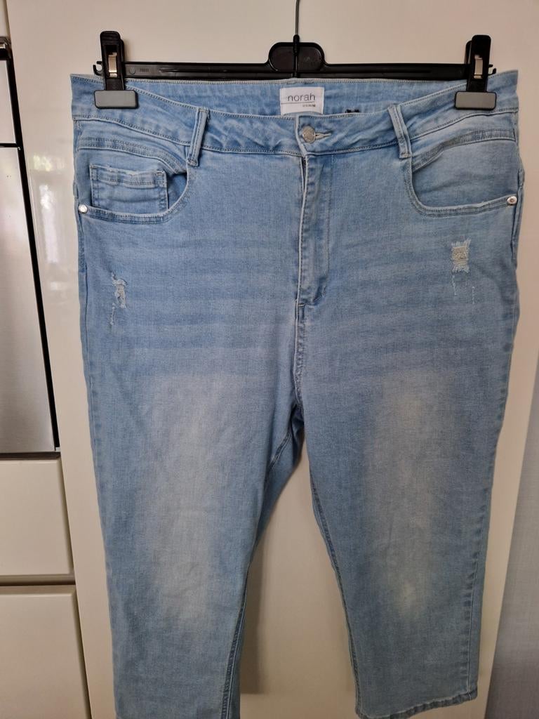 Norah capri jeans 46, Blauw, Ophalen of Verzenden, Zo goed als nieuw, Norah