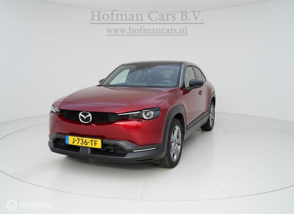 Mazda MX-30 e-SkyActiv 145 First Edition 36 kWh | SOH 95% |, 145 pk, Gebruikt, Leder en Stof, Origineel Nederlands