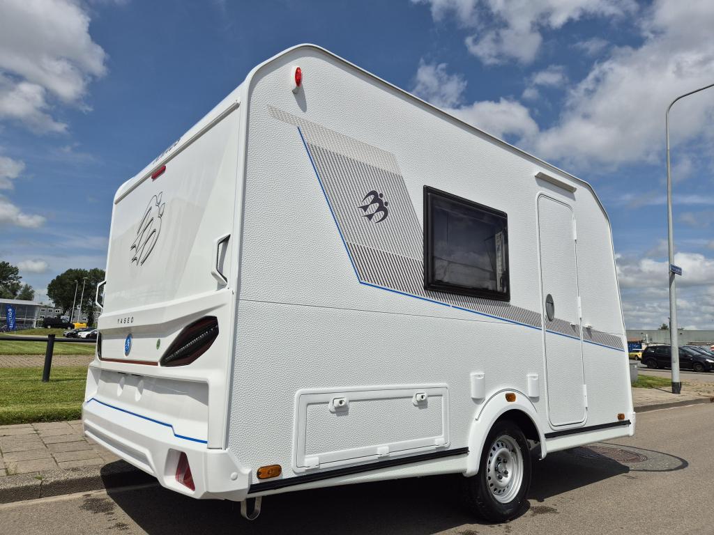 Knaus Yaseo 340 PX Lichtgewicht!, Caravans en Kamperen, Overige typen, Tot en met 2, Bedrijf, Treinzit