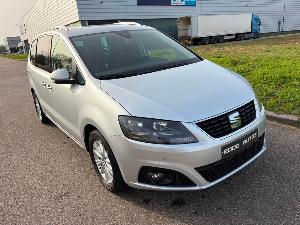 Seat Alhambra 1.4 TSI Style BTW auto, Gebruikt, Beige, 4 cilinders, 150 pk