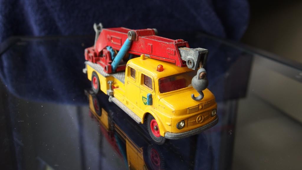 Siku V 293 Mercedes Benz Kranwagen (1969-74), Hobby en Vrije tijd, Modelauto's | 1:50, Ophalen of Verzenden, Gebruikt, Bus of Vrachtwagen
