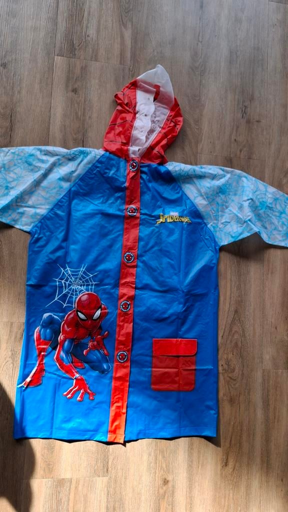 Spiderman regenjas, Ophalen of Verzenden, Zo goed als nieuw, Onbekend, Jongen