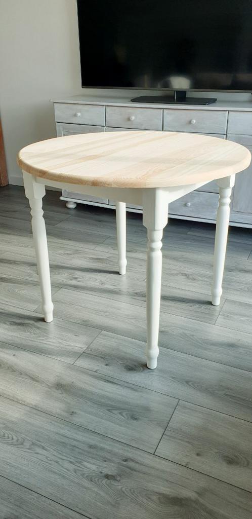 Ronde GRENEN tafel in aanbieding, Ophalen, 50 tot 100 cm, Rond, Nieuw