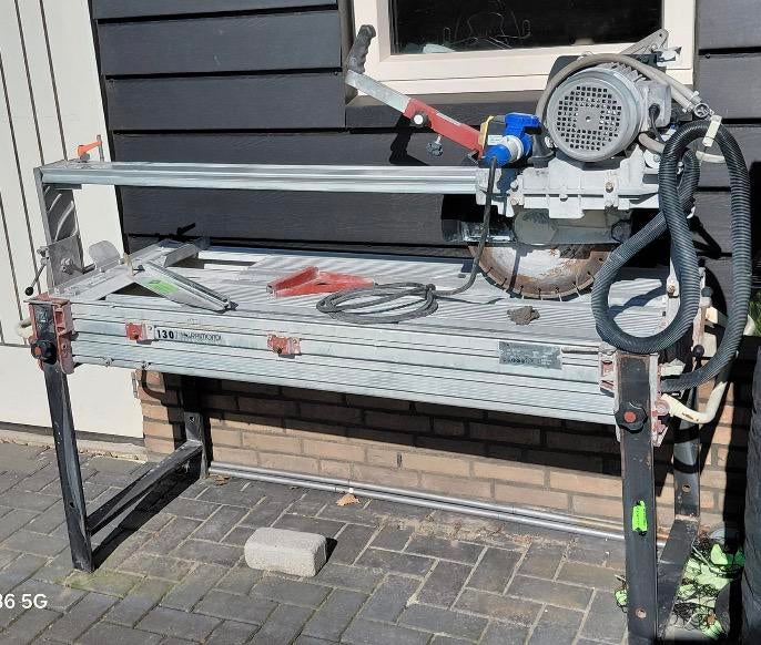 Raimondi ZOE 130 Tegelzaagmachine (rubi | tegelsnijder, Ophalen, Zo goed als nieuw, 1200 watt of meer, 70 mm of meer