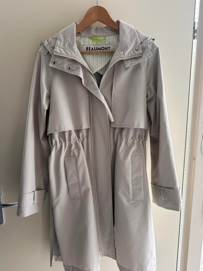 Beaumont regenjas, Ophalen of Verzenden, Nieuw, Maat 38/40 (M), Beige