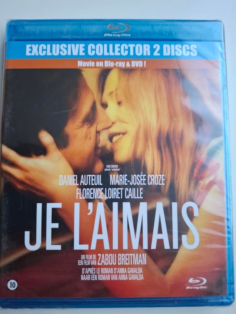 Je l'aimais bluray 2 discs nieuw in seal, Ophalen of Verzenden, Nieuw in verpakking