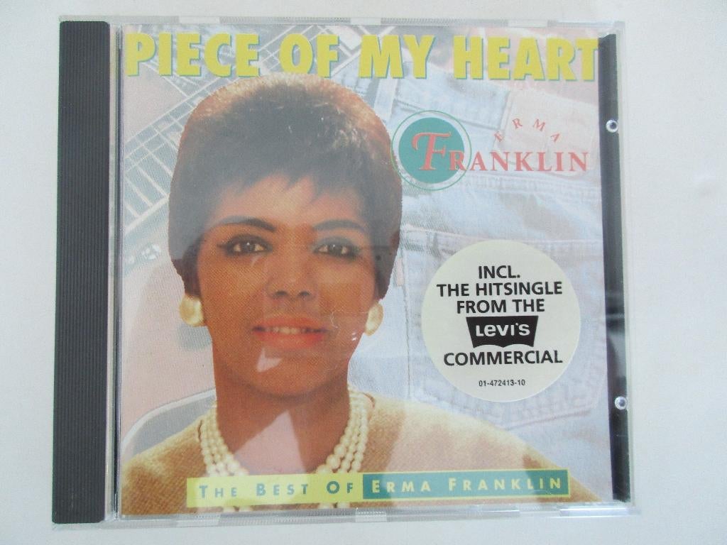 CD Erma Franklin - Piece of my Heart / The Best Of EX, Ophalen of Verzenden, 2000 tot heden, Zo goed als nieuw, R&B