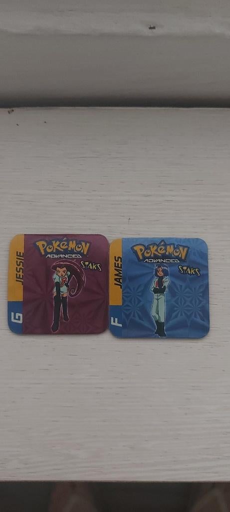 pokemon magneten panini staks Team Rocket Jessie James, Ophalen of Verzenden, Nieuw, Overige typen