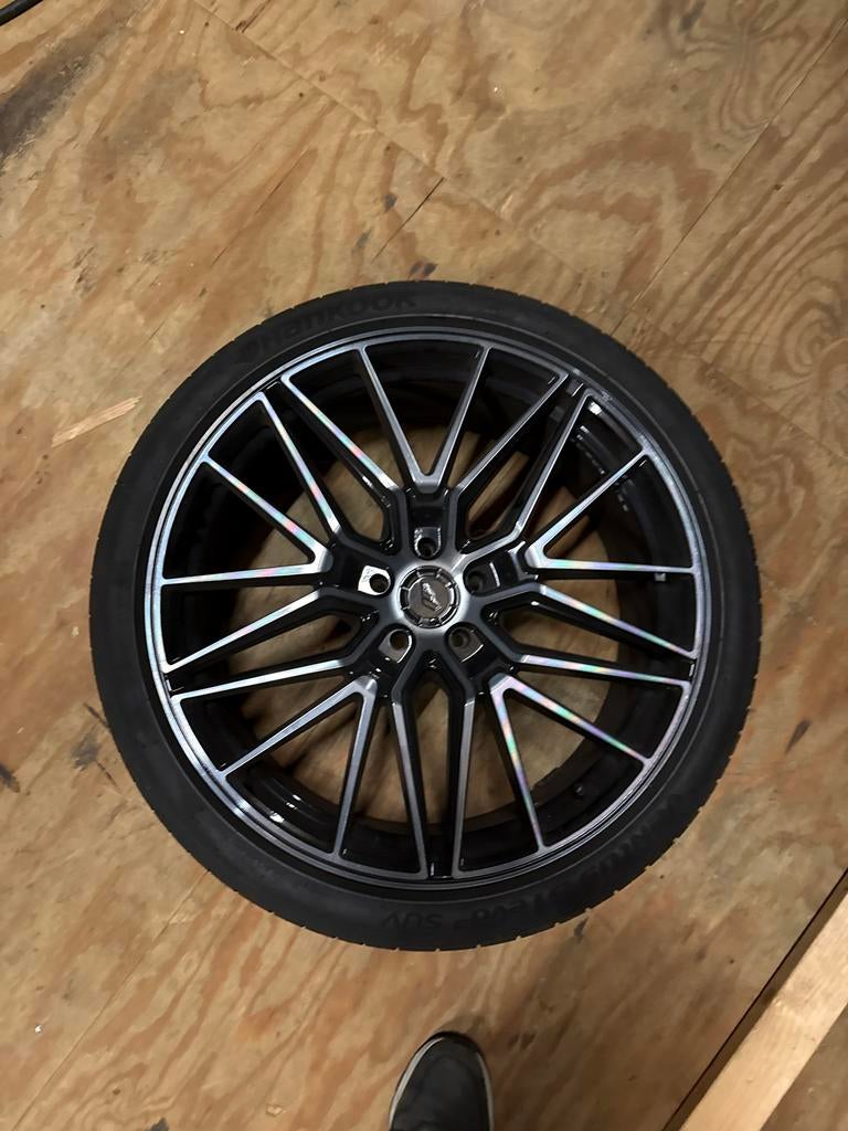 Prachtige velgen voor Volkswagen Tiguan - Zeer goede staat, Auto-onderdelen, Banden en Velgen, Velg(en), Zomerbanden, 21 inch