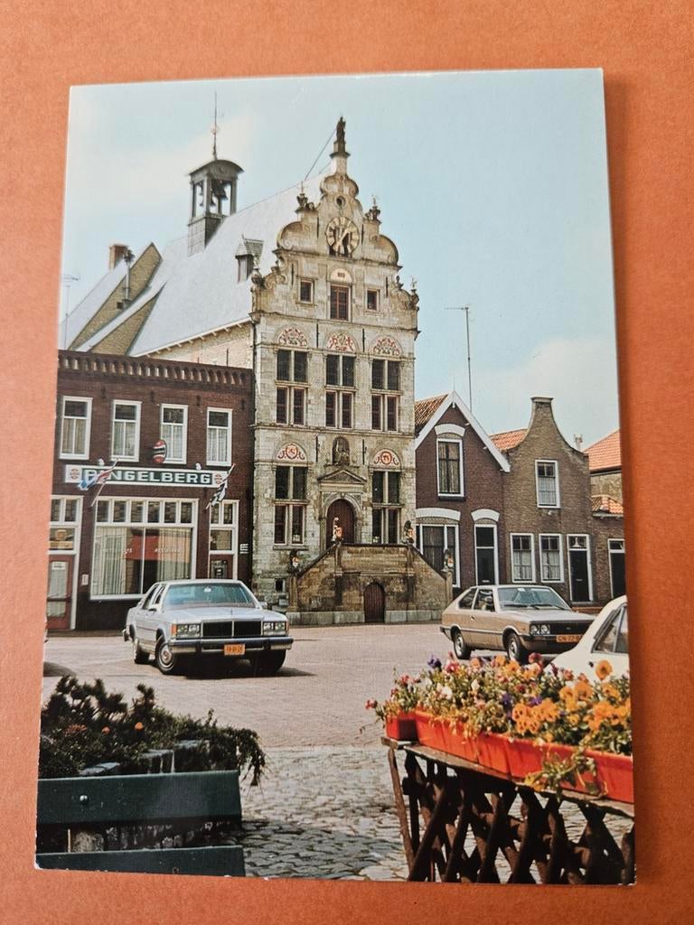 634) Stadhuis Brouwershaven, Ophalen of Verzenden, Gelopen, Zeeland
