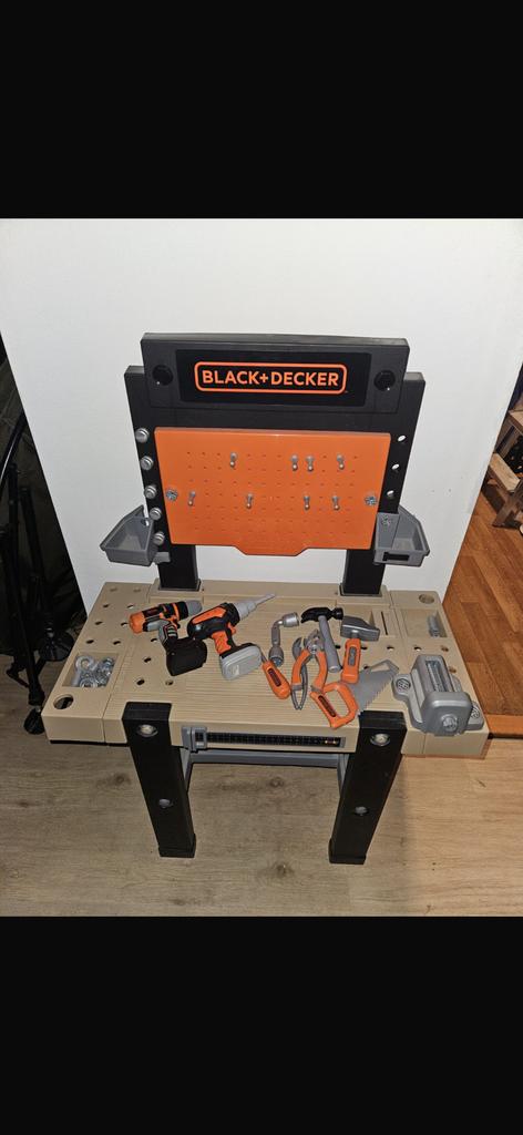 Black en decker werkbankje met toebehoren, Ophalen of Verzenden, Zo goed als nieuw