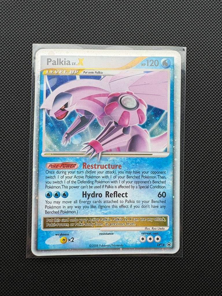 Palkia lv. X DP18 Black Star Promo, Ophalen of Verzenden, Zo goed als nieuw