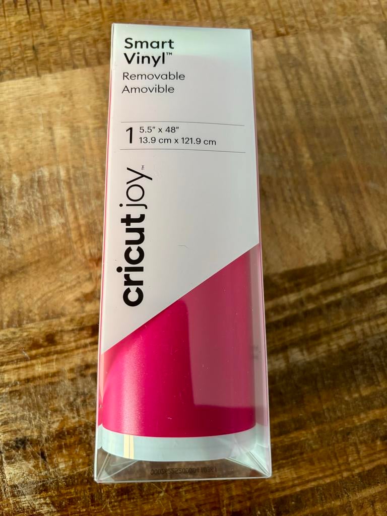 Cricut Smart Vinyl Removable Party Pink 13x121 cm, Ophalen of Verzenden, Nieuw