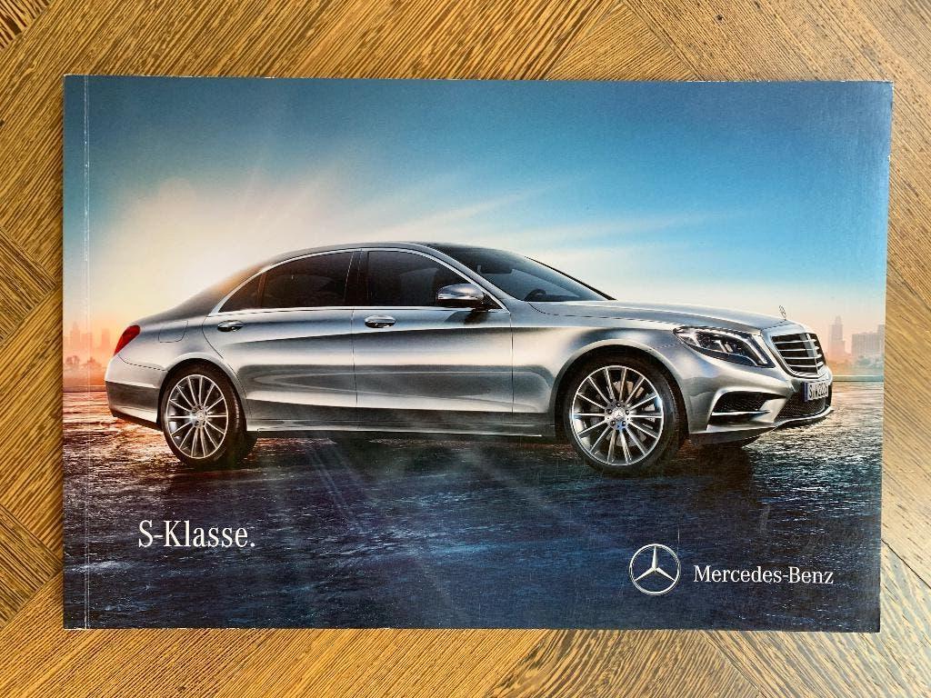 Folder, brochure Mercedes-Benz S-klasse W222 2014 nieuw!, Nieuw, Mercedes-Benz, Mercedes, Ophalen of Verzenden