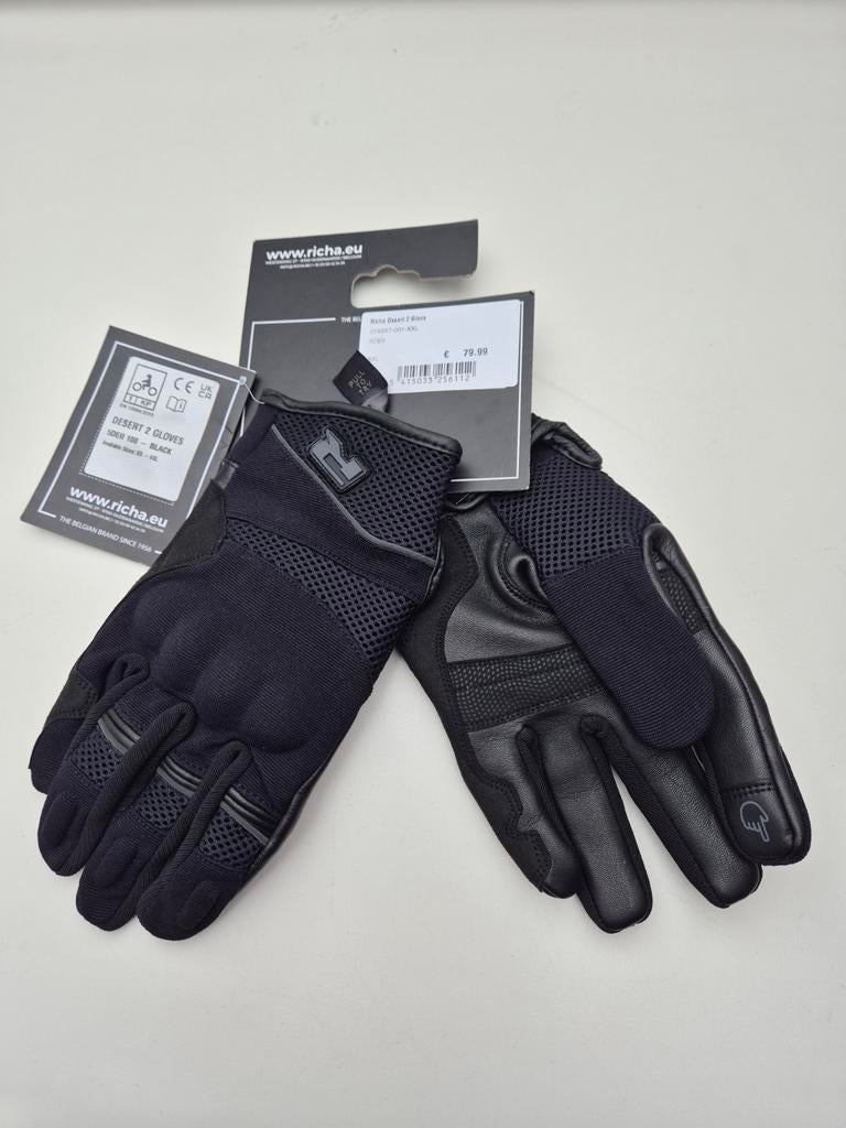 Richa Desert 2 Motorhandschoenen - Nieuw (XXL), Motoren, Kleding | Motorkleding, Heren, Richa, Handschoenen, Ophalen