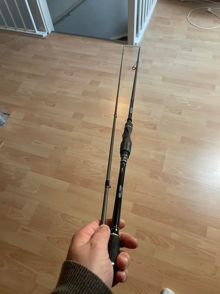 Bft perception 7.6ft 5-20gram, Watersport en Boten, Ophalen, Zo goed als nieuw, Werphengel