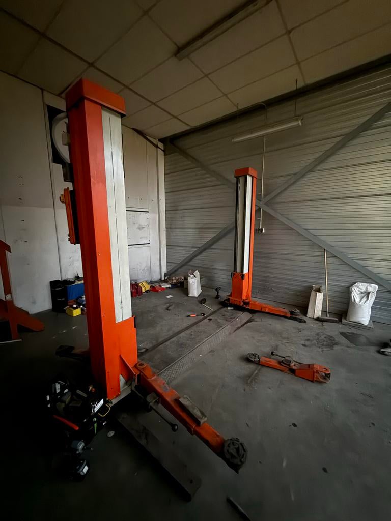 2-Koloms Hefbrug - Zonder Boren te Monteren, Ophalen