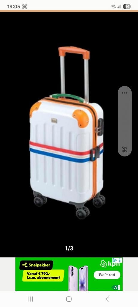 Postcode loterij koffer, Sieraden, Tassen en Uiterlijk, Koffers, Ophalen of Verzenden