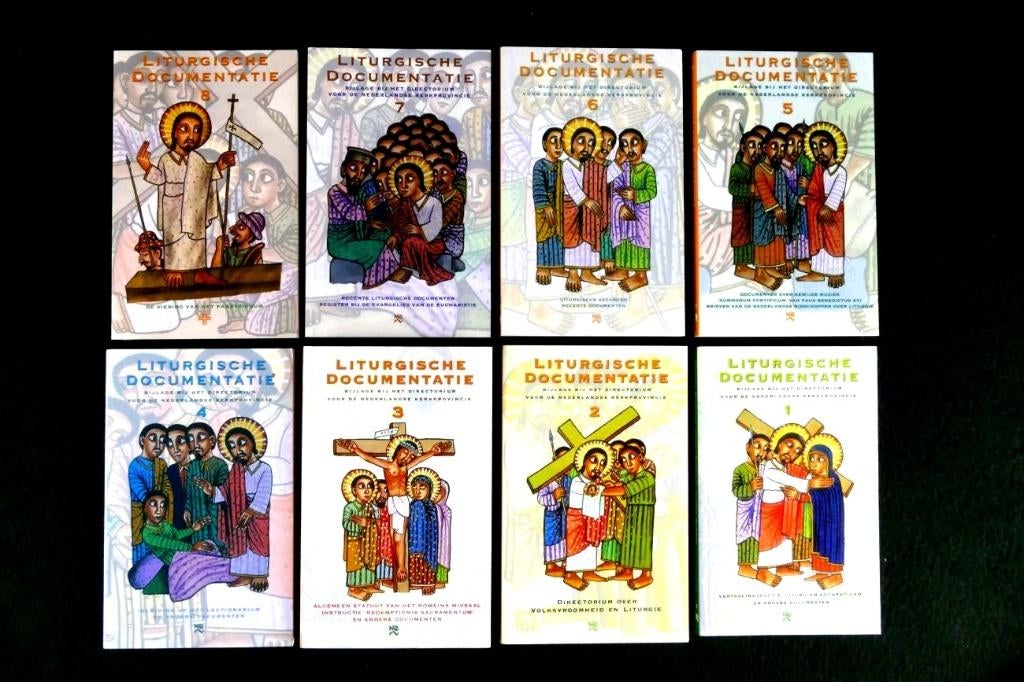 Diverse liturgische documentatie: Deel 1 t/m 8 (2002-2012), Verzenden, Gelezen
