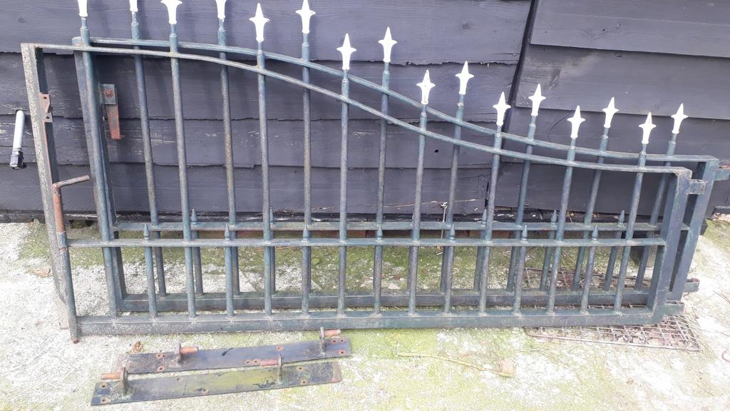 Poort/hek voor inrit, tuin, weiland etc, Ophalen of Verzenden, IJzer
