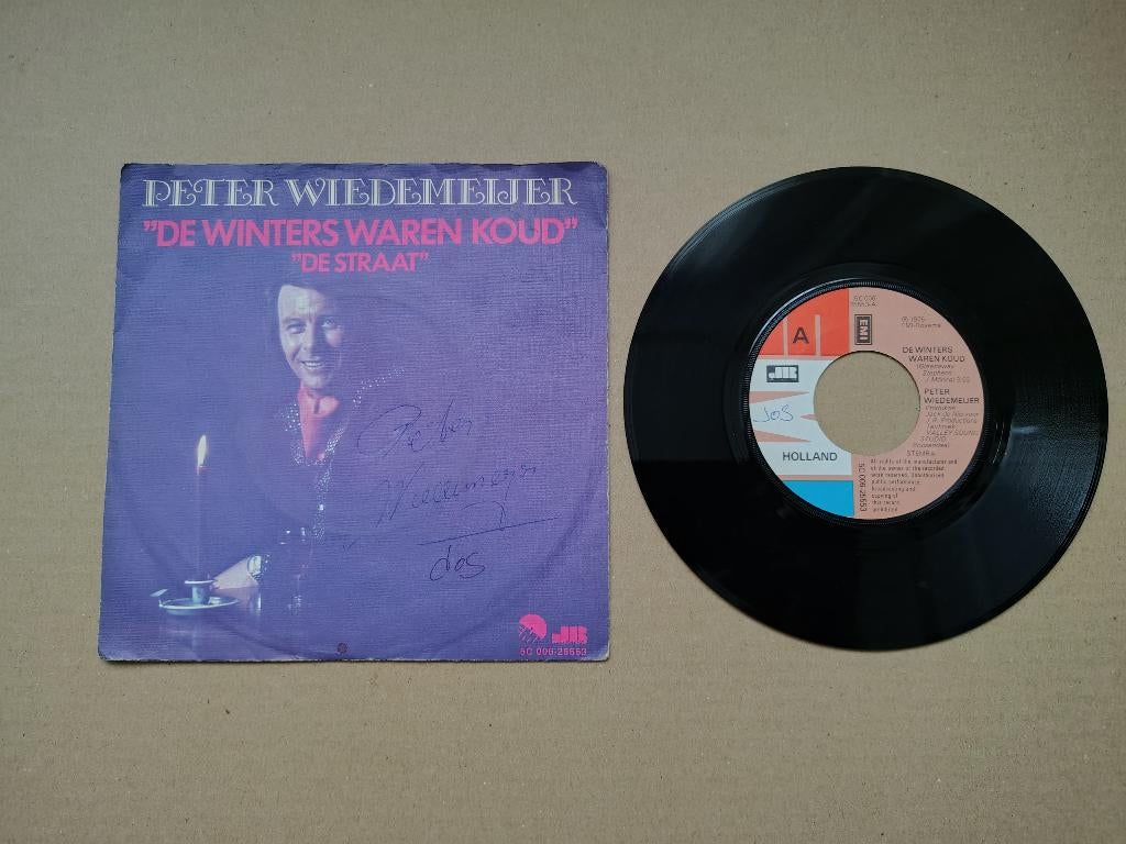 7" Single: Peter Wiedemeijer - De Winters Waren Koud (1971), Verzenden, Gebruikt, 7 inch, Pop