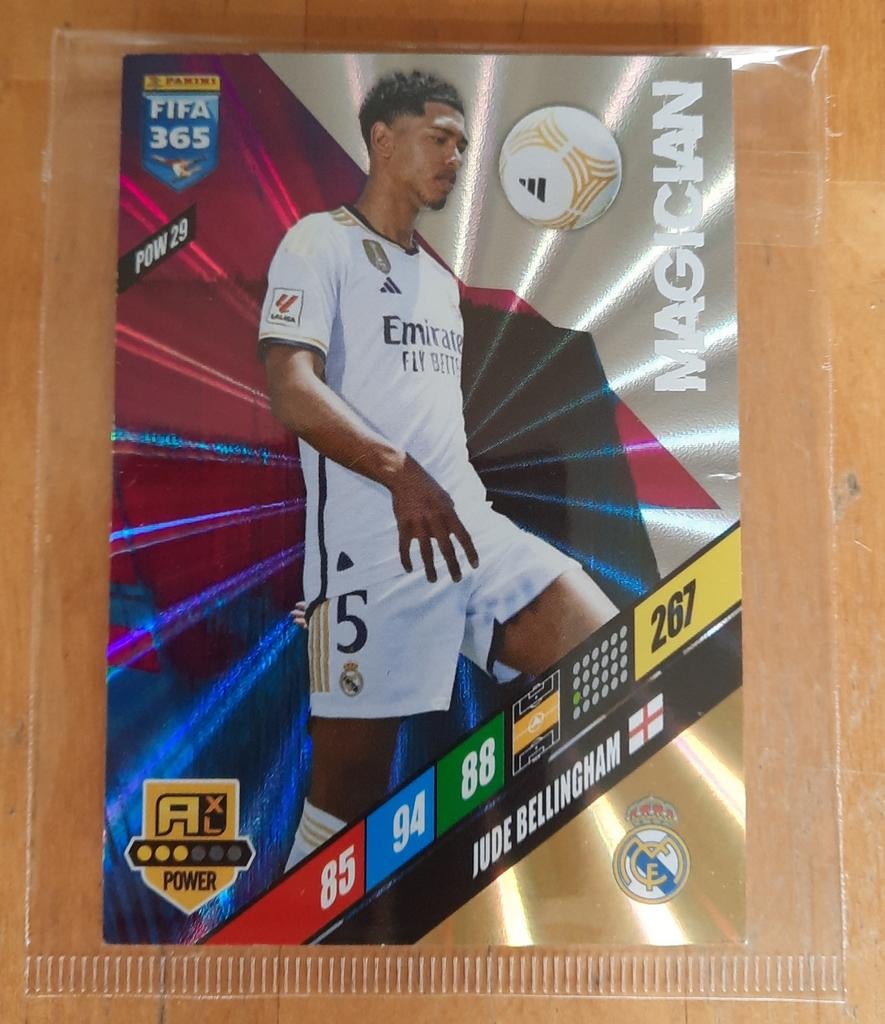 Jude Bellingham Panini FIFA 365 Adrenalyn XL 2024 Kaart, Ophalen of Verzenden, Nieuw, Buitenlandse clubs, Poster, Plaatje of Sticker