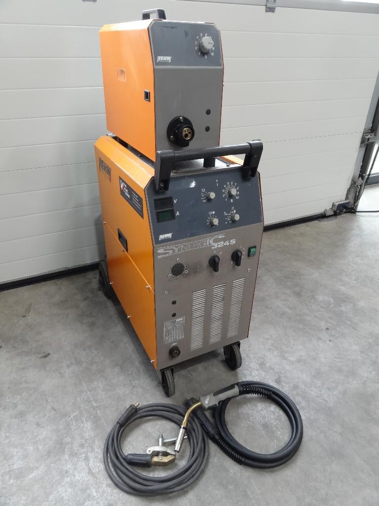 Mig/Mag lasapparaat Rehm Synergic 324S, Ophalen of Verzenden, Zo goed als nieuw, 250 ampère of meer, Co2